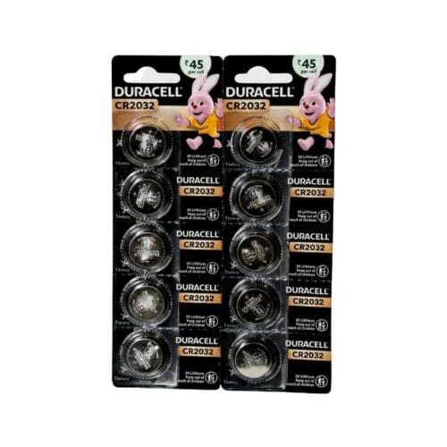 Duracell CR2032 3V(Pack of 5) Lithium Coin Cell Batteries