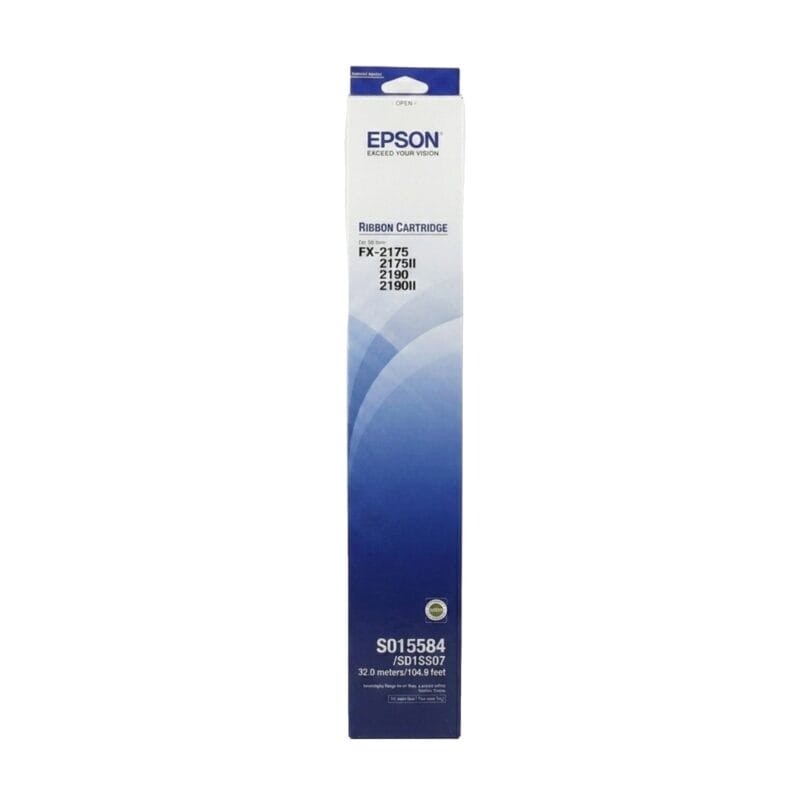 Epson S015584 (C13S015584) Black Ribbon Cartridge