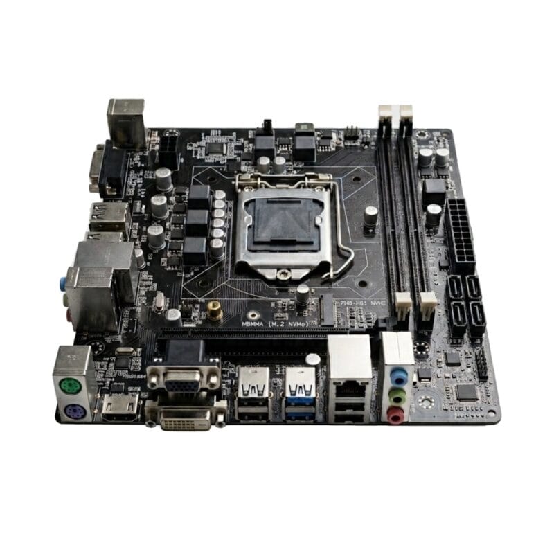 PowerX PMB-H61 NVME Intel H61 Chipset LGA1155 Desktop Motherboard