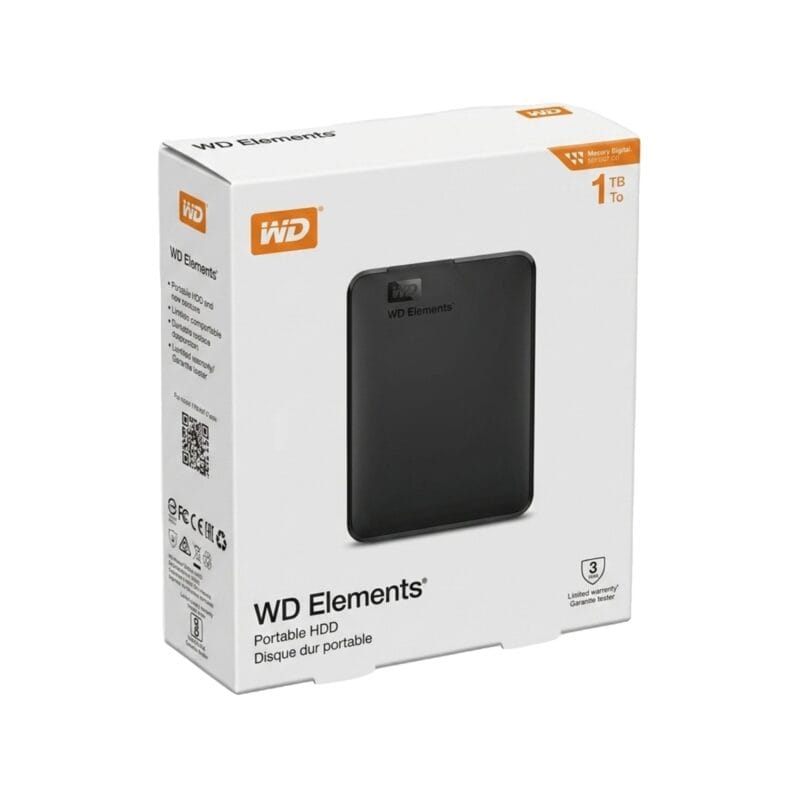 Western Digital WD Elements Portable External Hard Drive