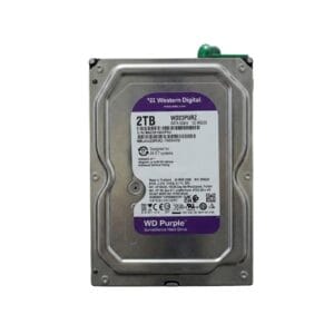 Western Digital WD Purple Surveillance Internal Hard Drive – 3.5-Inch SATA 6 Gb/s HDD for CCTV, DVR, and NVR Security Systems
