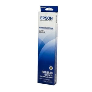 Genuine Epson S015639 / S015634 Black Ribbon Cartridge for LQ-310 Dot Matrix Printers