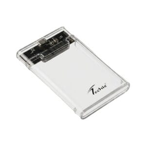 Techie TC2.5ENC3A Transparent USB 3.0 External Enclosure for 2.5" SSD/HDD