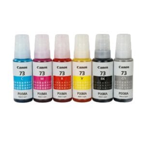 2026/06/wp-1783400137499.jpg Genuine Canon GI-73 MegaTank Ink Bottles (Full 6-Color Set)