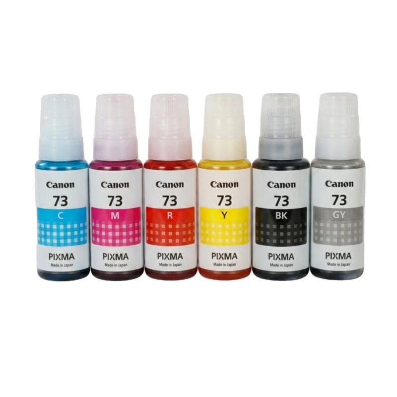 2026/06/wp-1783400137499.jpg Genuine Canon GI-73 MegaTank Ink Bottles (Full 6-Color Set)