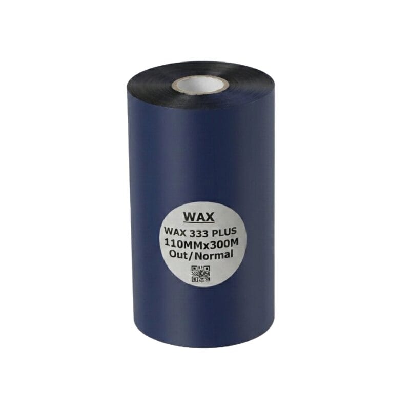 2026/06/wp-1783403897539.jpg Premium Wax 333 Plus Thermal Transfer Barcode Ribbon 110mm