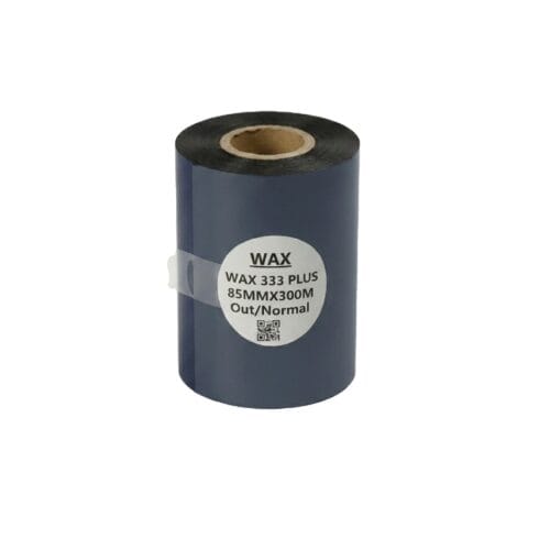Premium Wax 333 Plus Thermal Transfer Barcode Ribbon 85mm x 300M