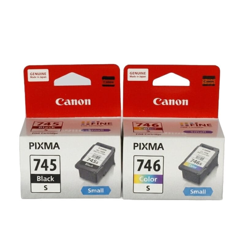Genuine Canon PG-745S Black and CL-746S Color
