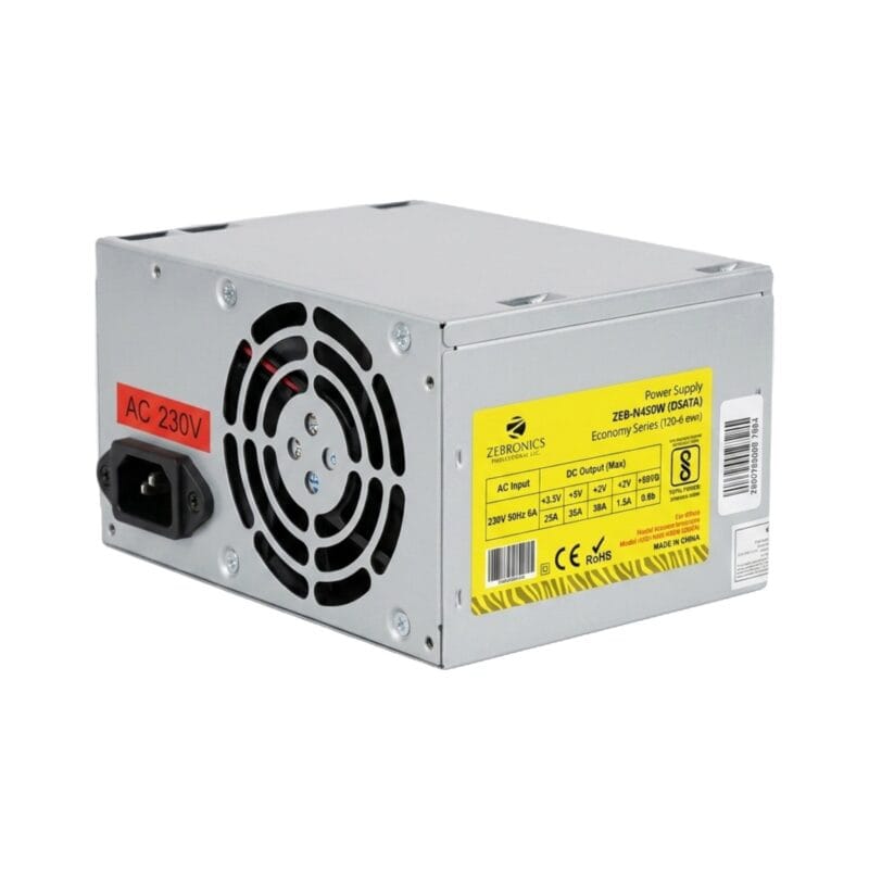 Zebronics ZEB-N450W (DSATA) Power Supply