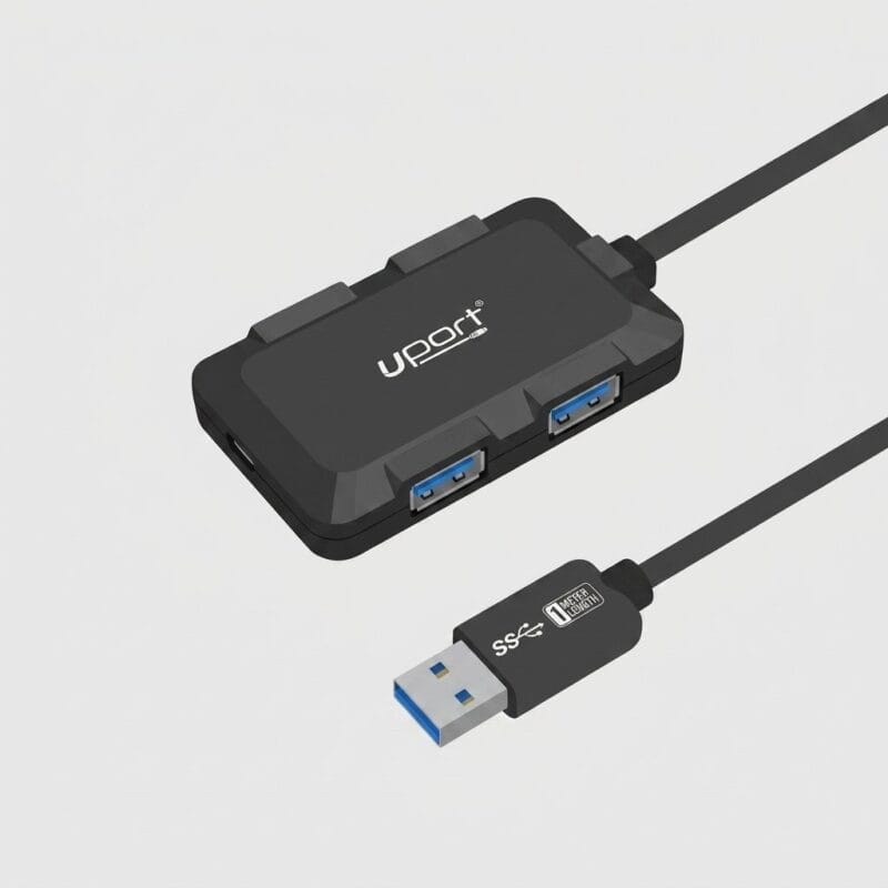 2026/07/1000560874.jpg Uport Premium Series 2.0 Smart 4-Port USB Hub