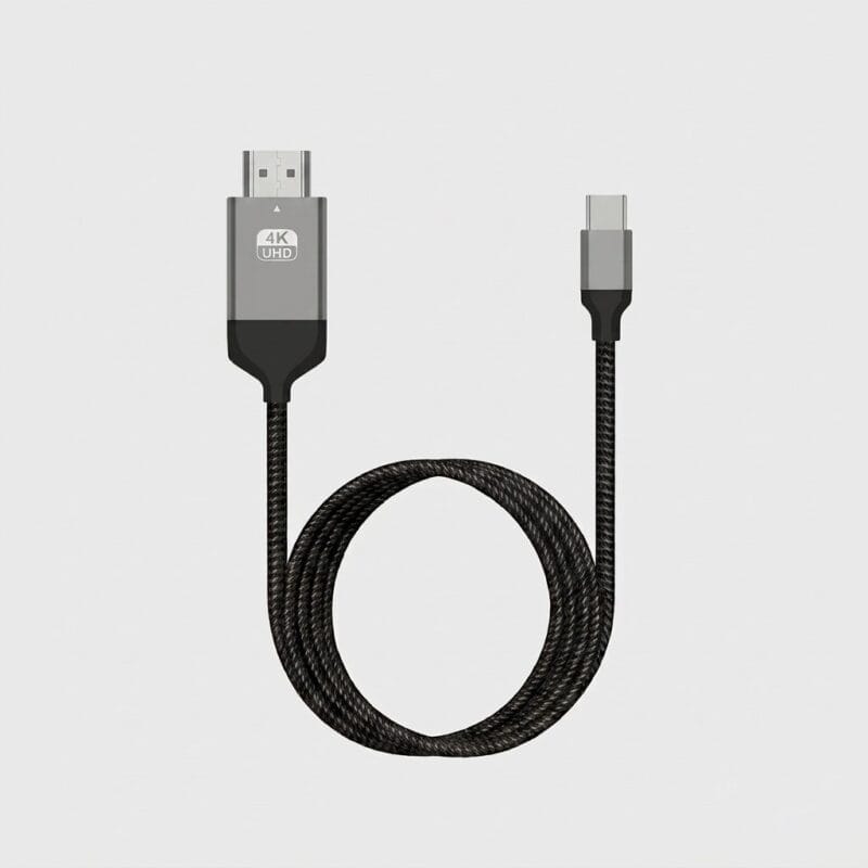 Premium Type-C to HDTV 4K Braided Cable
