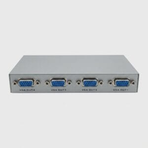 2026/07/1000567875.jpg Professional 4-Port VGA Splitter Box