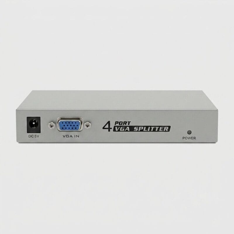 2026/07/1000567881.jpg Professional 4-Port VGA Splitter Box