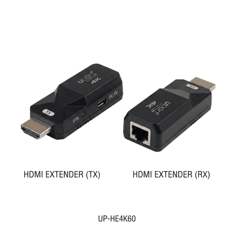 2026/07/1000582180.png Uport 60-Meter 4K HDMI Extender Over Ethernet