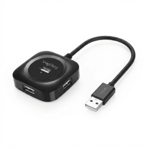 VegGieg 4 Port USB 2.0 Hub – USB Type-A High-Speed Hub