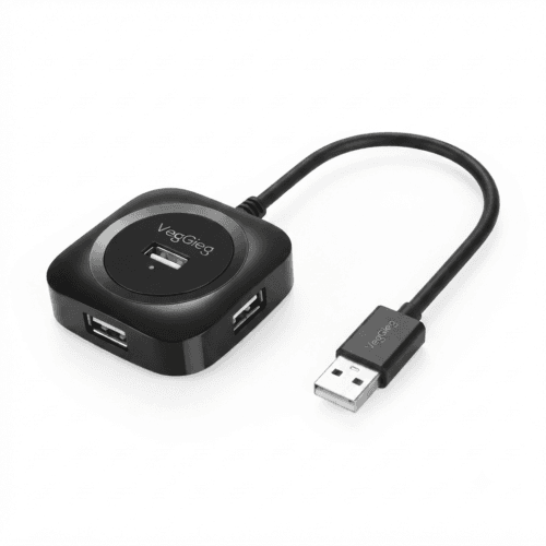 2026/07/1000636850.png VegGieg 4 Port USB 2.0 Hub – USB Type-A High-Speed Hub