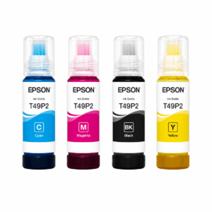 Genuine Epson T49P2 Ink Bottle Combo Pack - 4-Color Set
