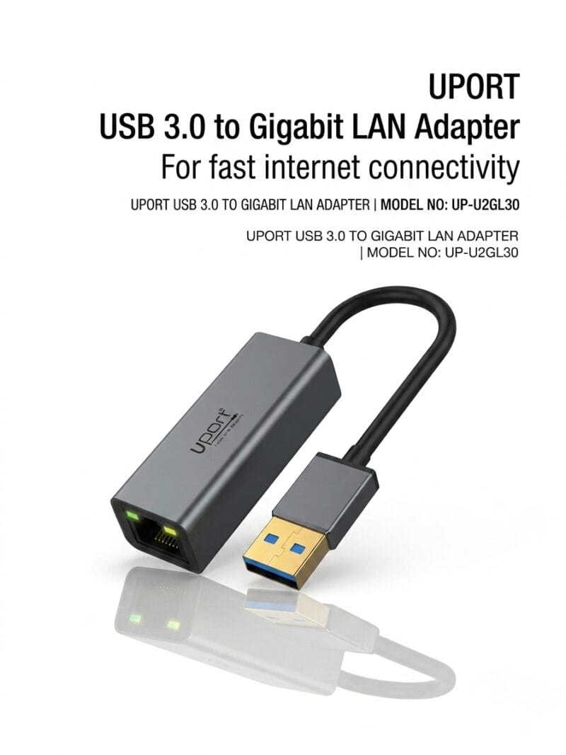 Uport Gold Series USB 3.0 to Gigabit LAN Adapter