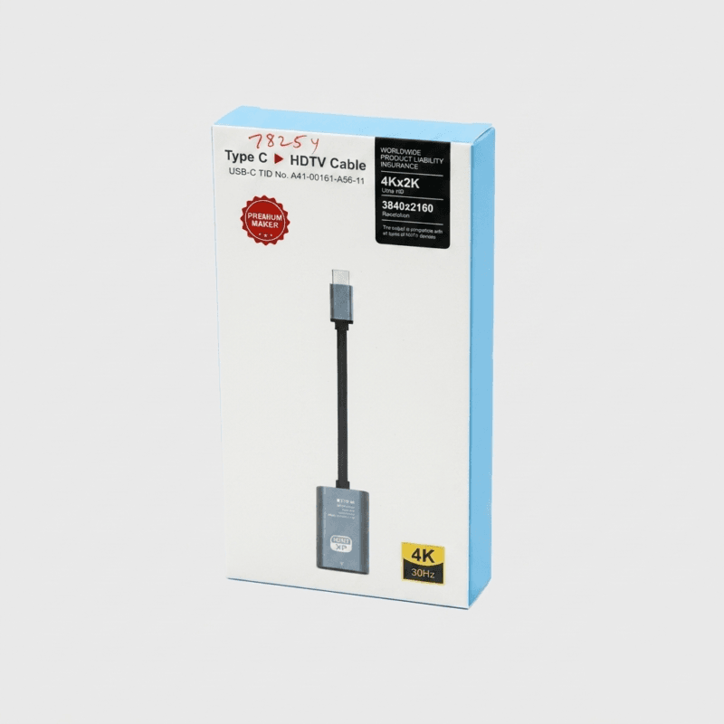 1782462769256 Premium Maker Type-C to HDTV 4K Cable