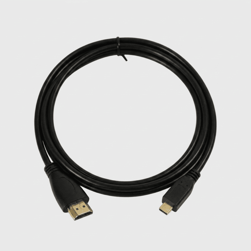 1782647660212 Premium High-Speed Micro HDMI to HDMI Cable Gold-Plated Connectors – 3m (10ft), Black