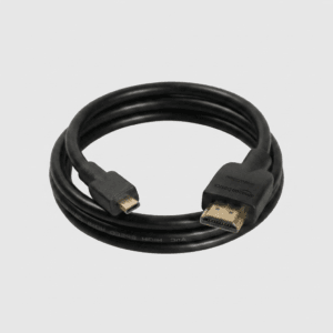 1782653007880 High-Speed Micro-HDMI to HDMI Display Cable Gold-Plated – 3m (10ft), Matte-Black
