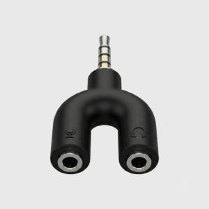 Premium U-Shaped 3.5mm Audio Splitter Adapter