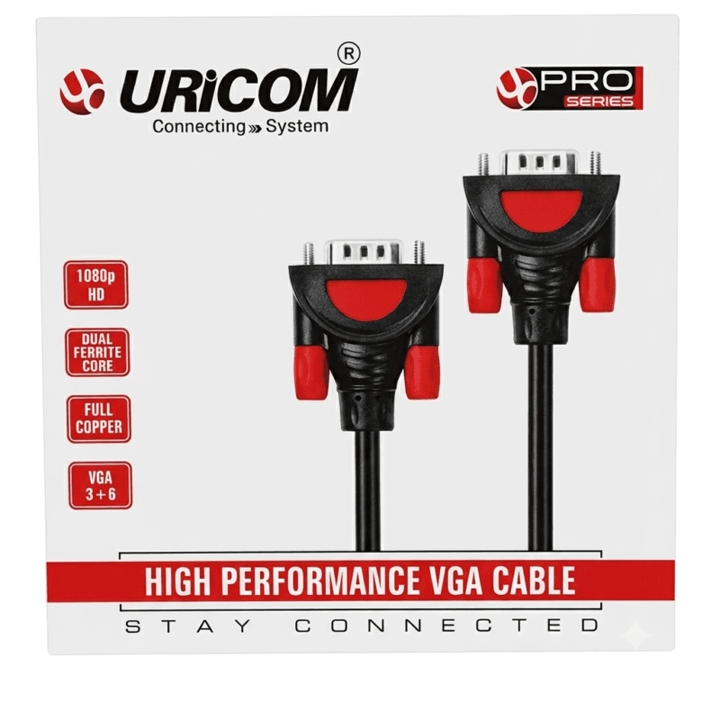 URICOM UCM-VC108 Pro Series 1.8m VGA Cable
