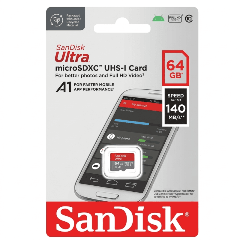 SanDisk Ultra microSDXC Memory Card