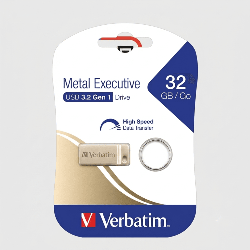 Verbatim Metal Executive USB 3.2 Flash Drive