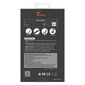 Techie  NVMe SSD Enclosure USB 3.2