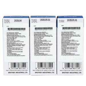 Genuine Brother BTD100 Multi-Color Ink Bottle Combo Pack