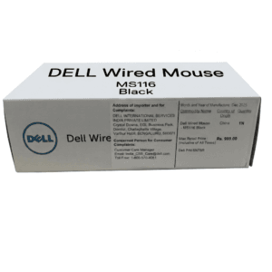Dell MS116 Wired Optical Mouse