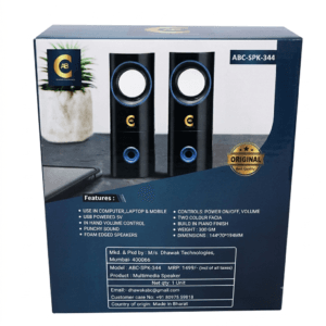 ABC-SPK-344 Multimedia Speaker | USB 5V Computer Speaker