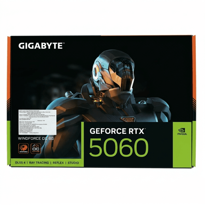 1785095528669 Gigabyte GeForce RTX 5060 WINDFORCE OC 8G Graphics Card