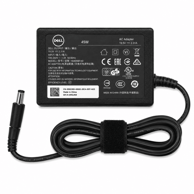 DELL ADAPTER LAPTOP DELL 19.5V 2.31A 45W ORIGINAL Genuine Dell 45W Laptop Power Adapter Charger