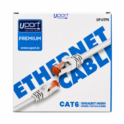 Uport Premium Cat6 Ethernet Patch Cord– High-Speed (LAN)