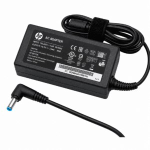 HP ADAPTER LAPTOP HP 19.5V 3.34A 65W BLUE PIN genuine Genuine HP 65W Laptop Power Adapter Charger( Blue Pin Tip)