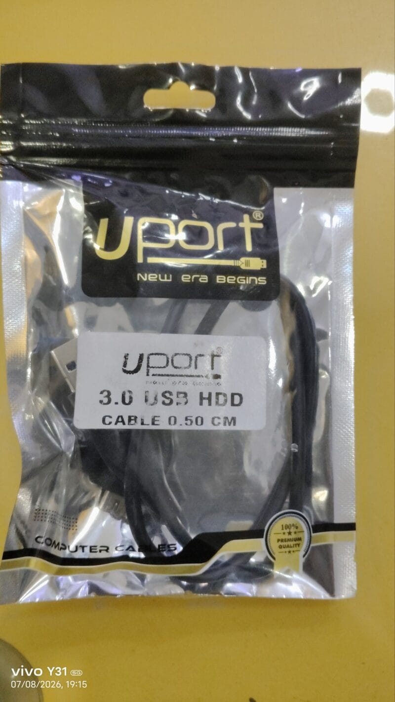 2026/07/JPEG_20260807_191532_3191704431716930312-scaled.jpg Premium SuperSpeed USB 3.0 Type-A to Micro-B Data Cable UPORT – (0.50) Matte-Black