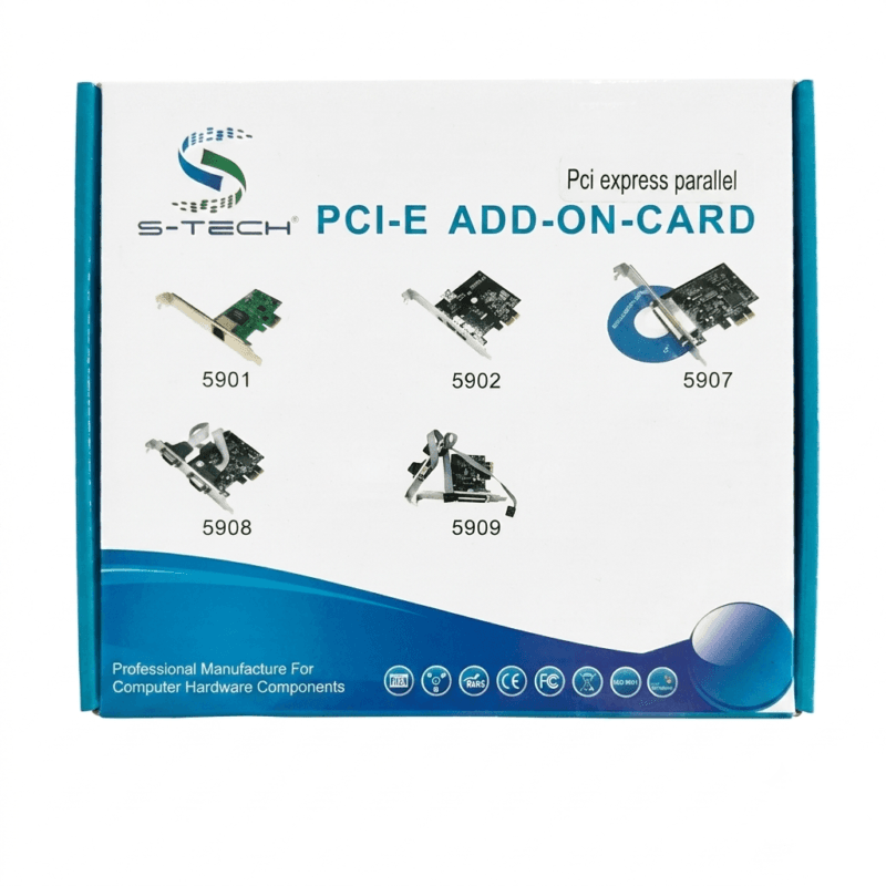 Pci express parallel S-TECH PCI-Express Add-On Expansion Card