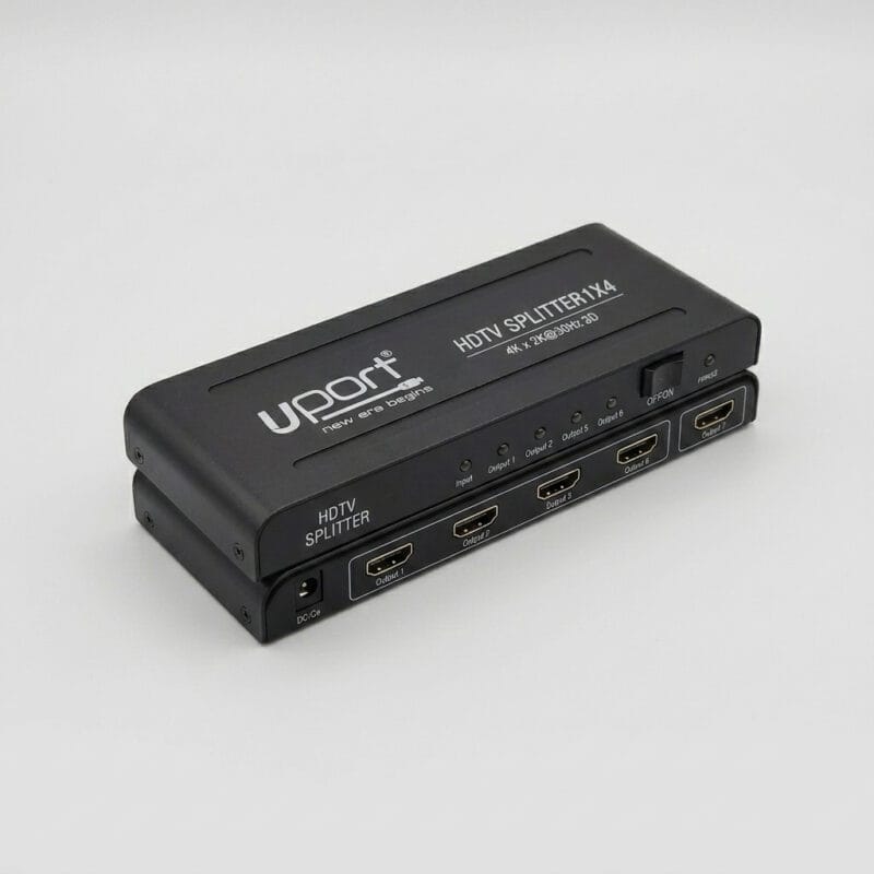 uport Premium Series 4 Port HDTV Splitter uport Premium Series 4 Port HDTV Splitter 1X4