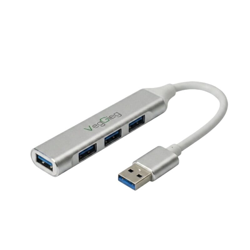 VegGieg 4-Port SuperSpeed USB 3.0 Hub
