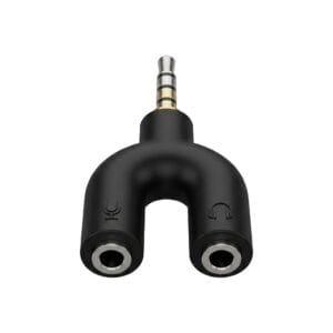 Premium U-Shaped 3.5mm Audio Splitter Adapter