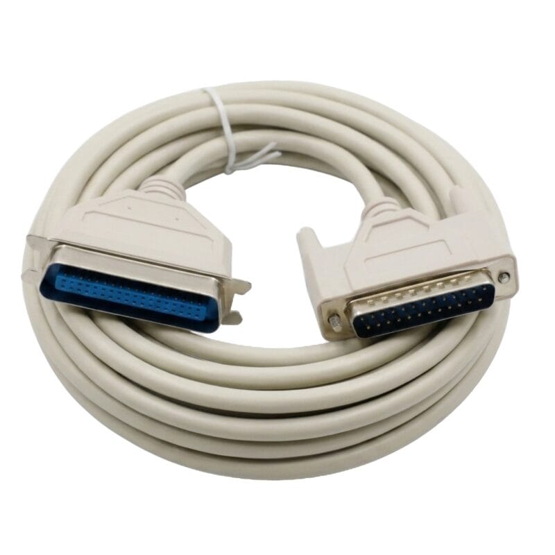 Premium DB25 Male to Centronics 36-Pin (CN36) Male Parallel Printer Cable