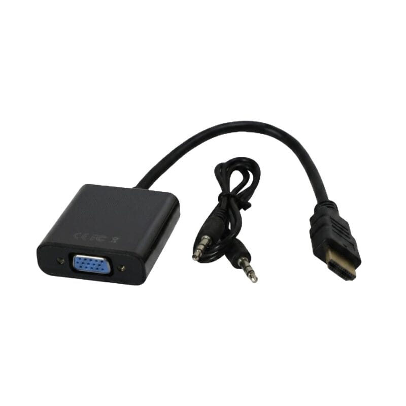 2026/07/wp-1786113616271.jpg HDMI Male to VGA Female Adapter Cable 20cm