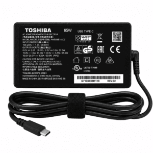 Genuine Toshiba / Dynabook 65W USB Type-C Laptop Power Adapter Charger