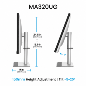 ChatGPT Image Aug 10, 2026, 10_44_37 AM BenQ MA320UG 32" 4K 120Hz Nano Gloss IPS Monitor for Mac Creators – 98% P3, Thunderbolt 4