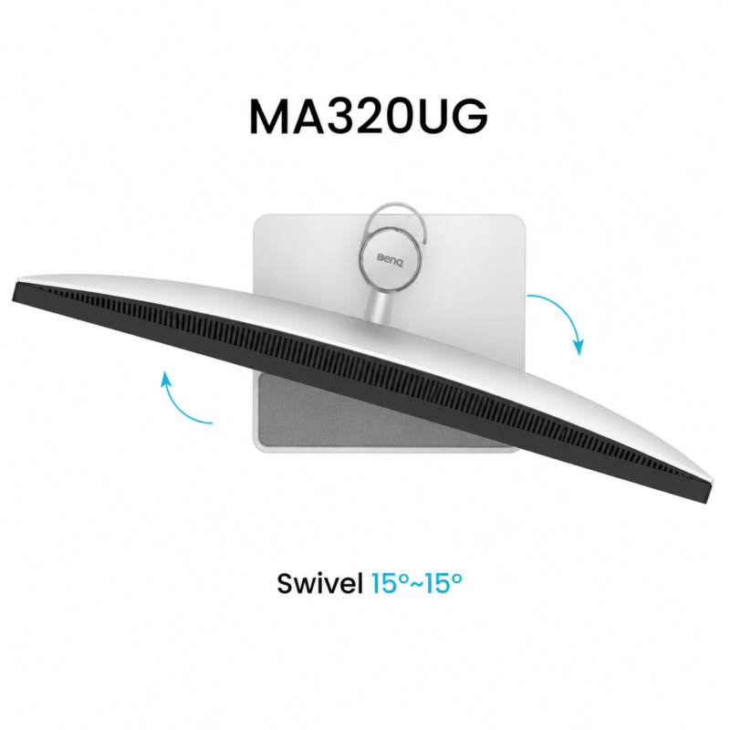 ChatGPT Image Aug 10, 2026, 10_46_50 AM BenQ MA320UG 32" 4K 120Hz Nano Gloss IPS Monitor for Mac Creators – 98% P3, Thunderbolt 4