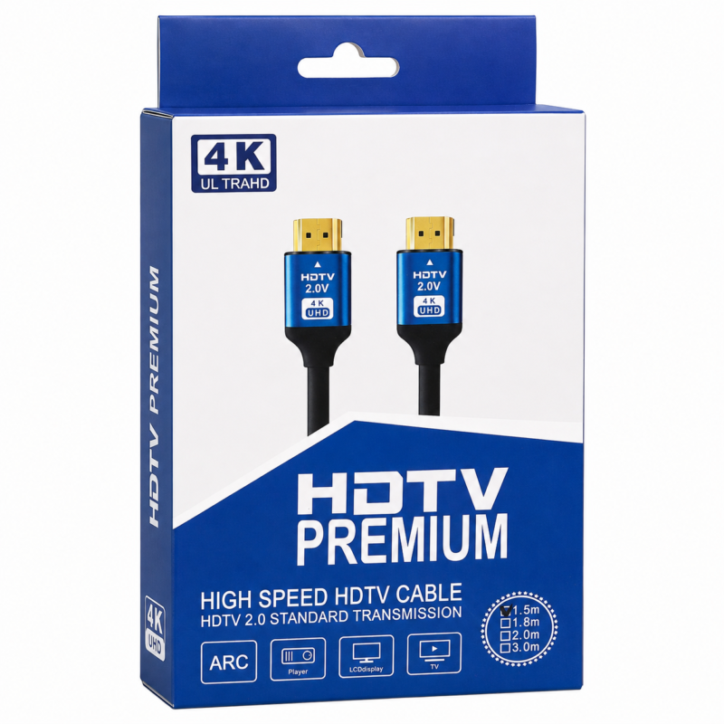 HDTV HDTV Premium High Speed HDMI Cable 4K UHD