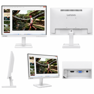 Lenovo L22-42 21.5" FHD IPS 100Hz Monitor – Cloud Grey
