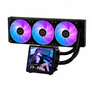 MasterLiquid Cooler Master MasterLiquid Core LCD 360 4-Inch ARGB AIO Liquid CPU Cooler